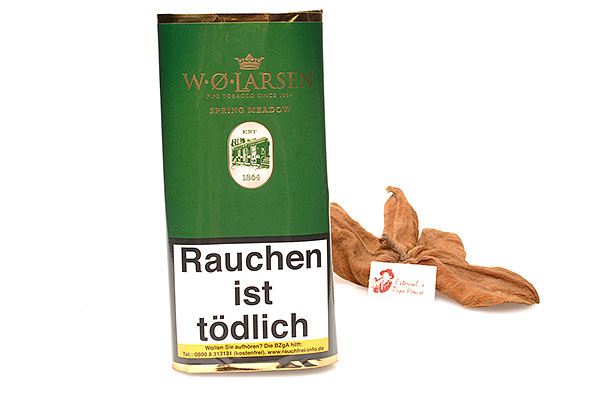 W.Ø. Larsen Spring Meadow Pipe tobacco 50g Pouch W.Ø. Larsen Spring Meadow Pipe tobacco 50g Pouch